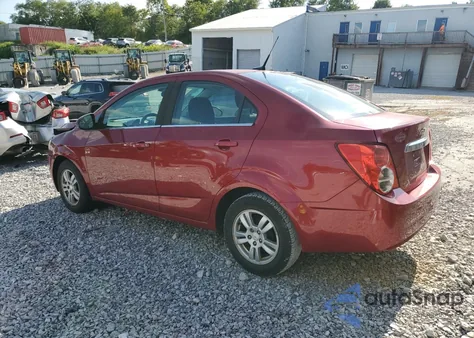 2013 Chevrolet Sonic Lt из США, поврежденный, VIN 1G1JC5SG7D4208645